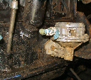 Old dirty pump