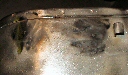Holes welded up